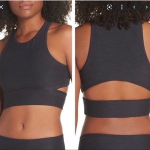 Outdoor Voices Slashback Crop Charcoal
